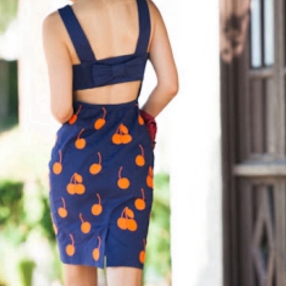 Anthropologie Dresses & Skirts - Anthropology novelty cherry print dress